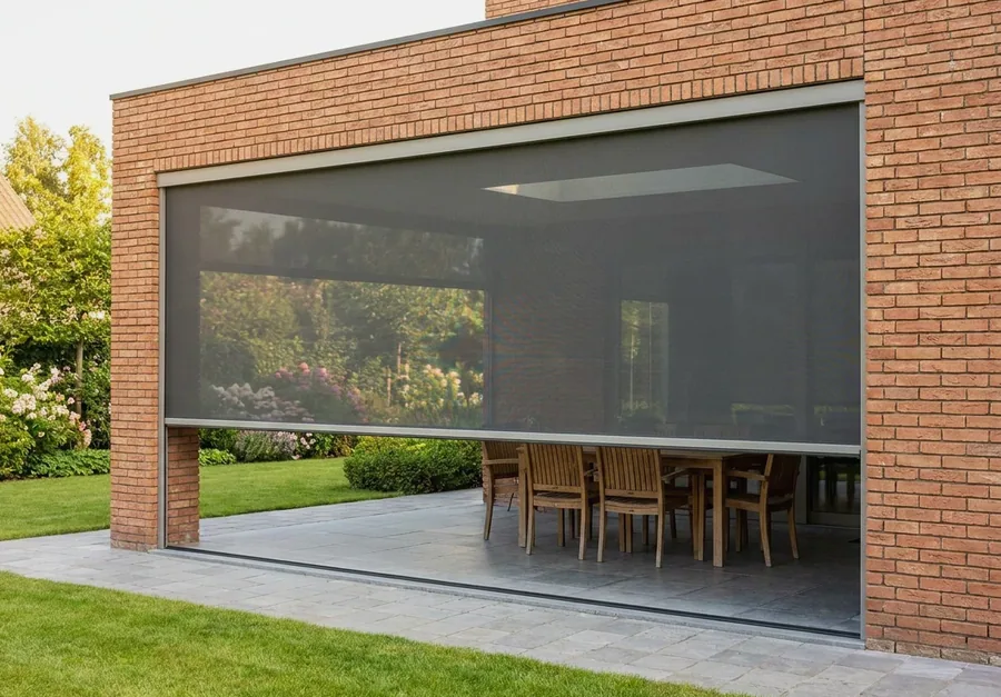 Zip Screens fitted in a Faerieglen home
